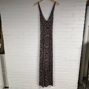 O'Neill Women's Large Mandala Sleeveless Maxi Dress